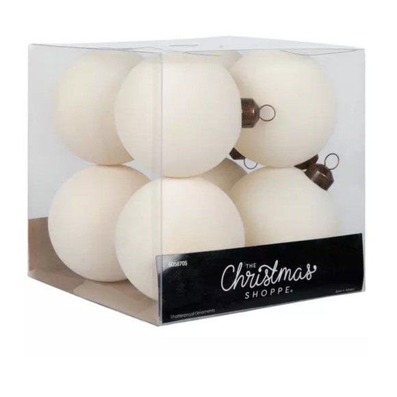 Hobby Lobby Flocked Ornaments - Picture 4 of 5